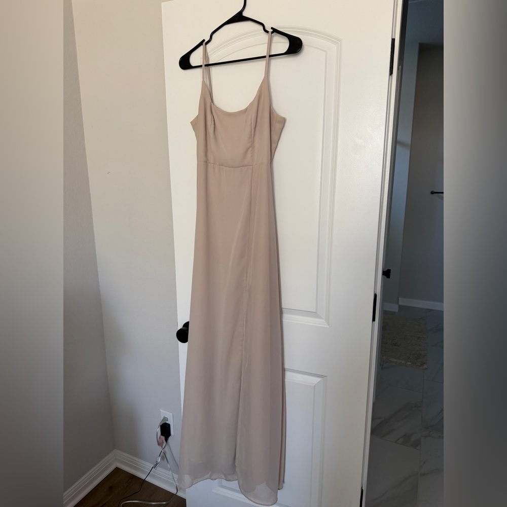 Birdy Grey Neutral Maxi Dress